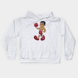 Boxing Time Mascot Kids Hoodie